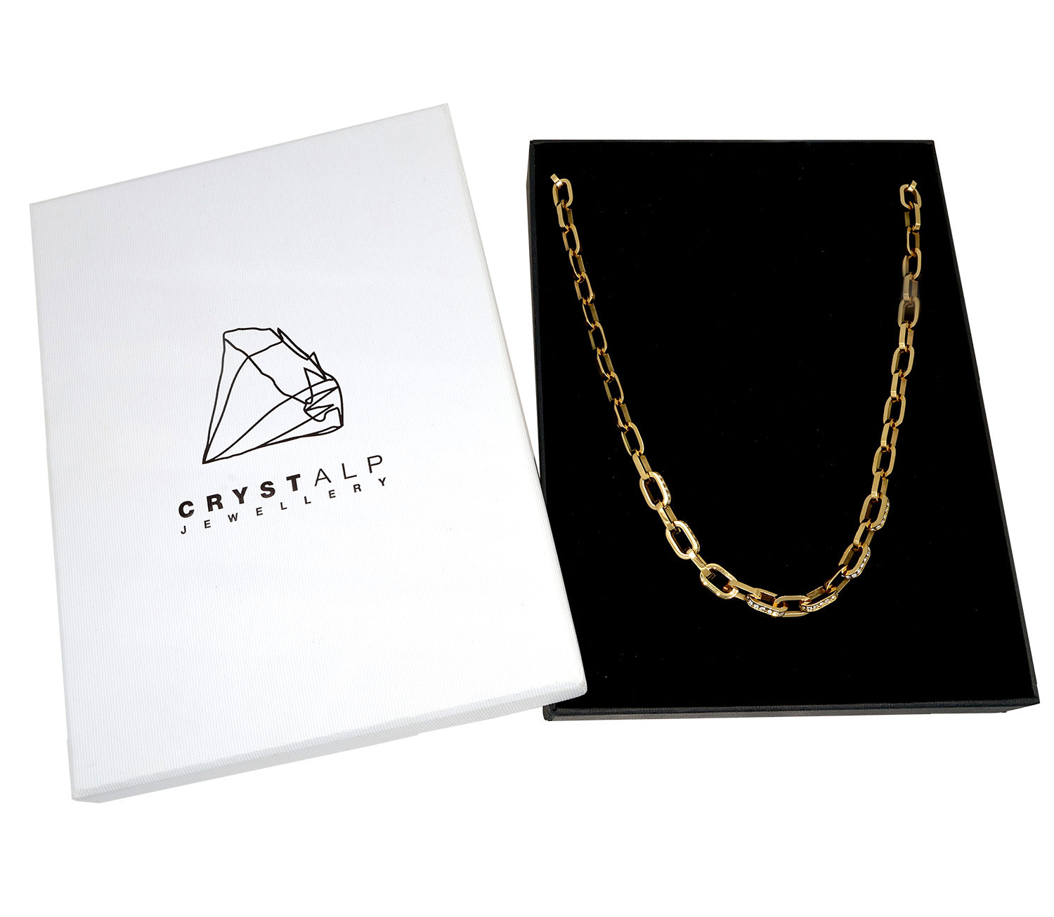 touch link collier - crystalpjewelry