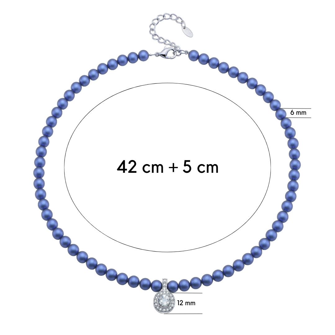 Paloma pearl necklace mit Maße