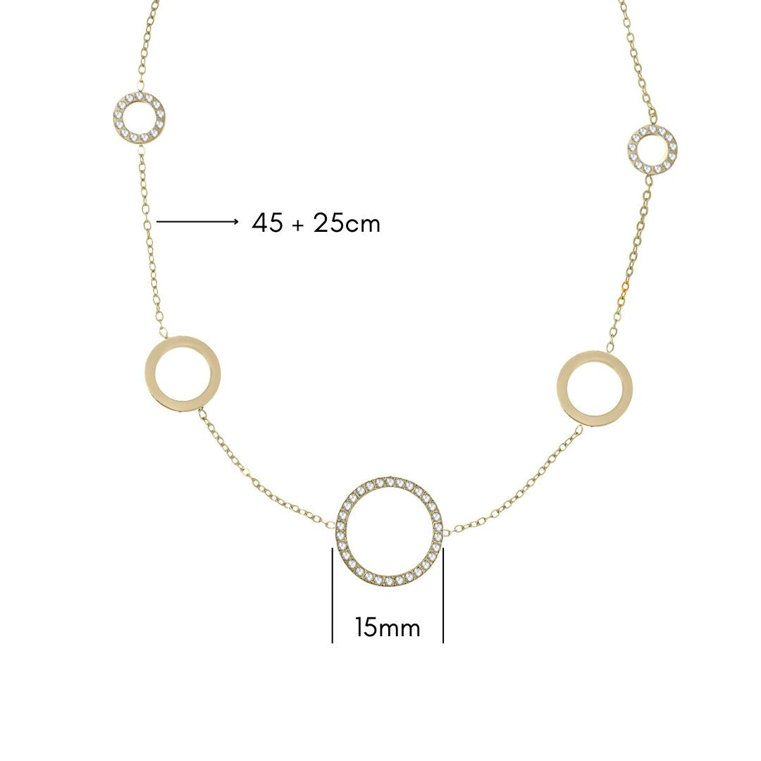glory circles chain maße
