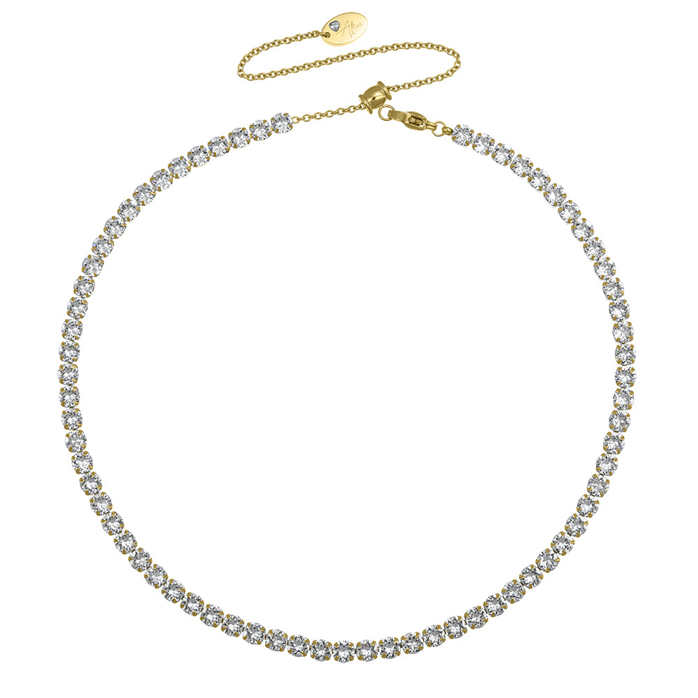 choker Alice SWA crystal AB - crystalpjewelry