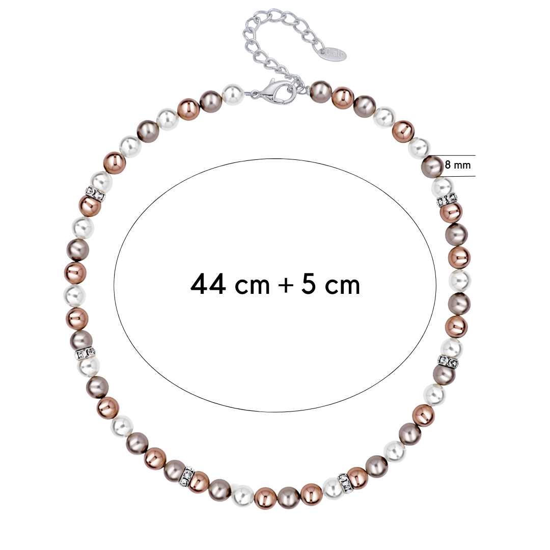 Carmen Pearl Halskette mit Maße