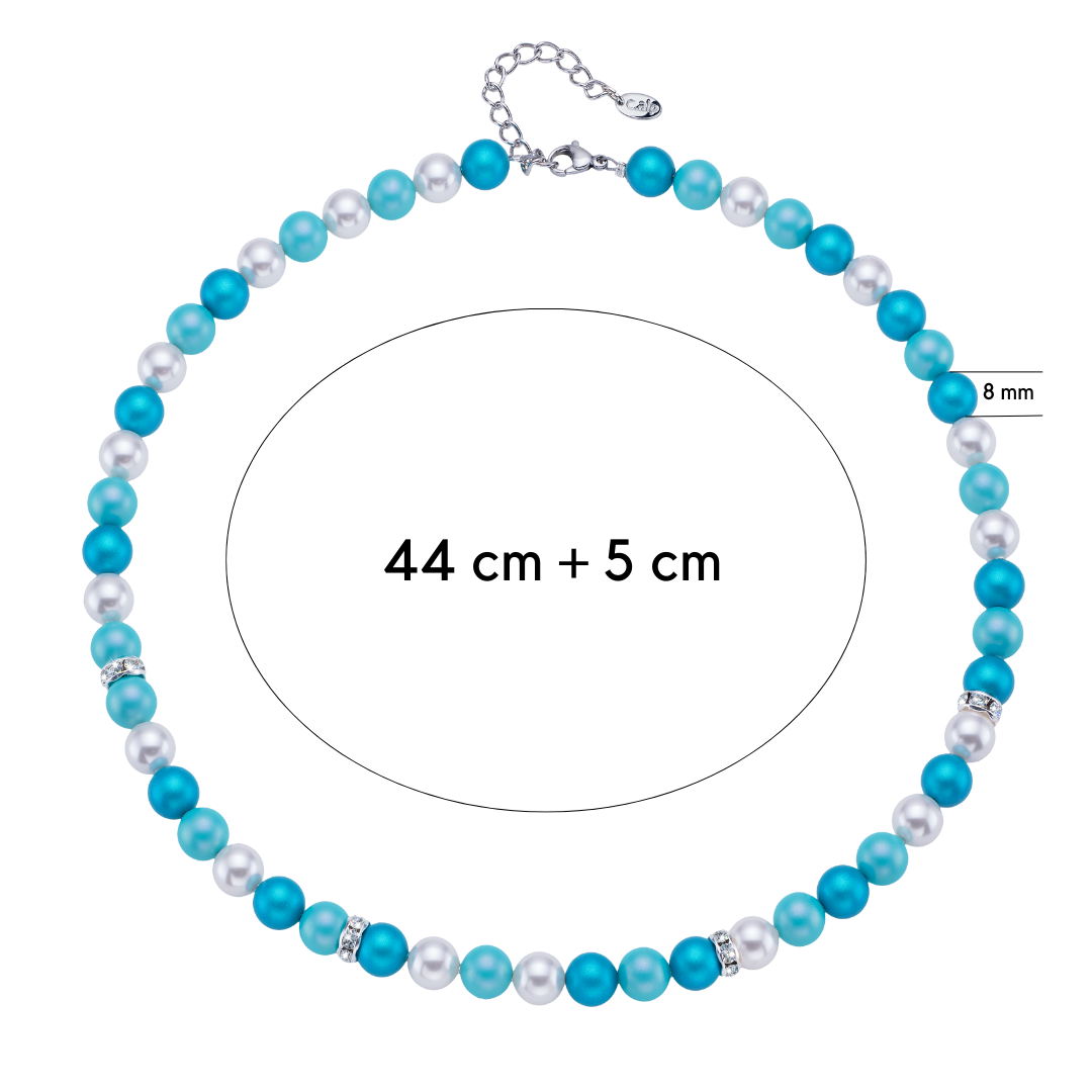 Carmen Pearl Halskette mit Maße