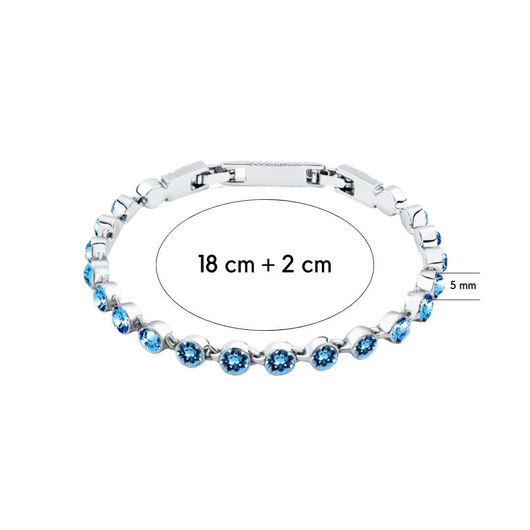 Tennis Small Armband mit Maße