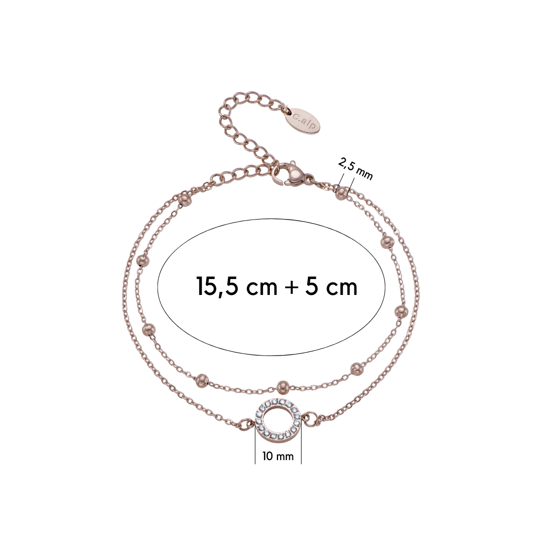 Circle Bracelet mit Maße