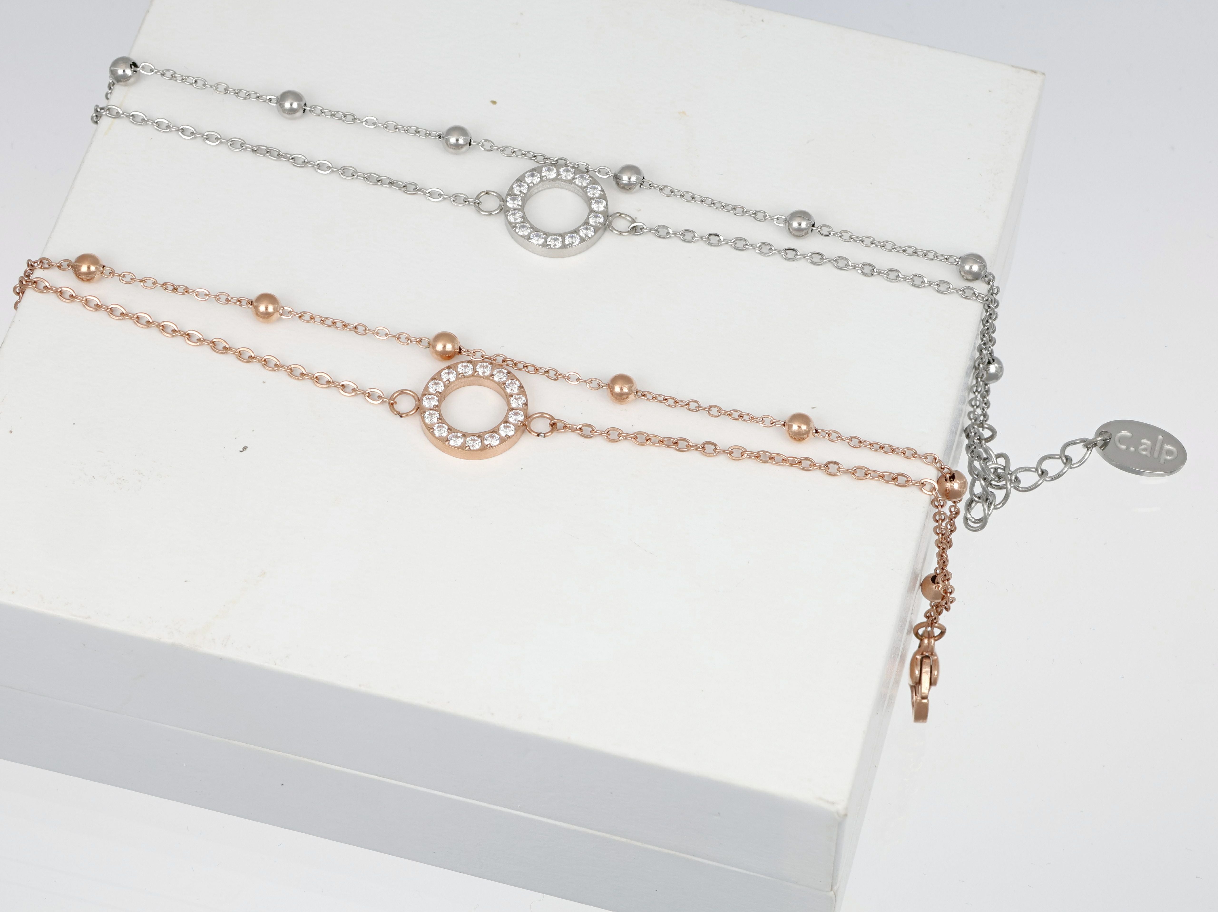 Circle Bracelet in beiden Variationen