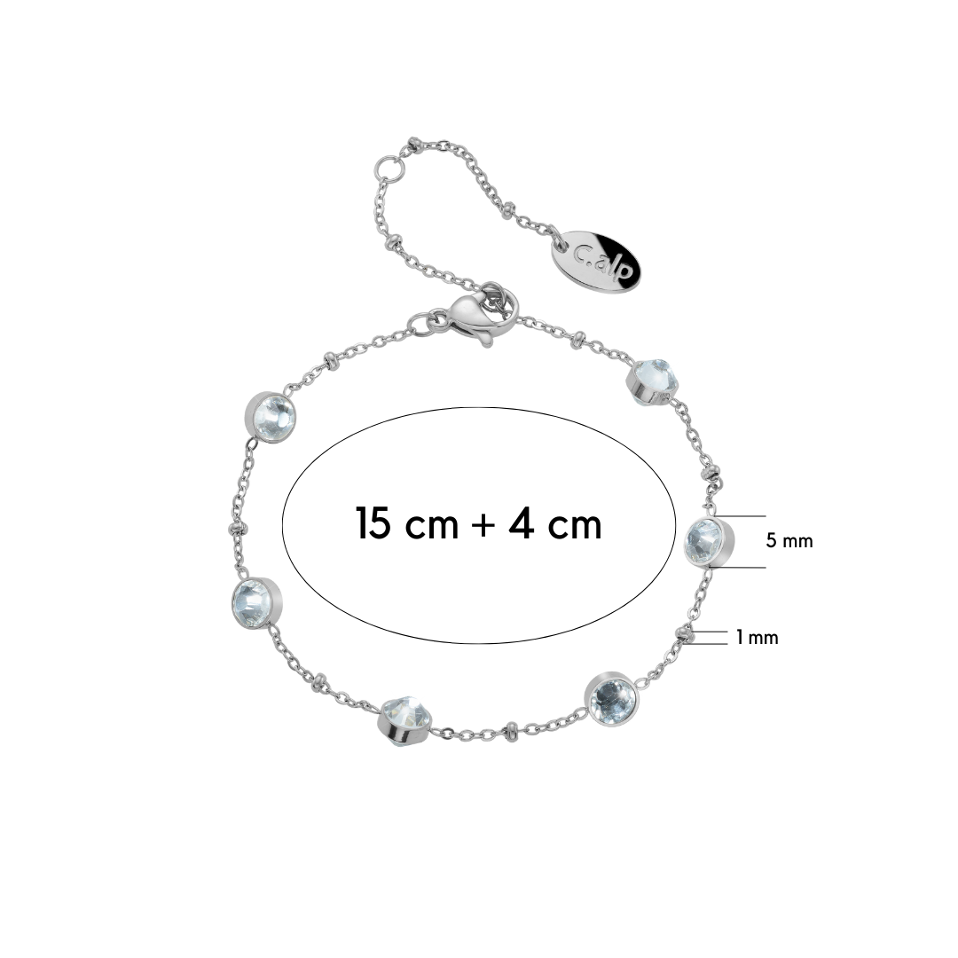 Double Face Bracelet mit Maße