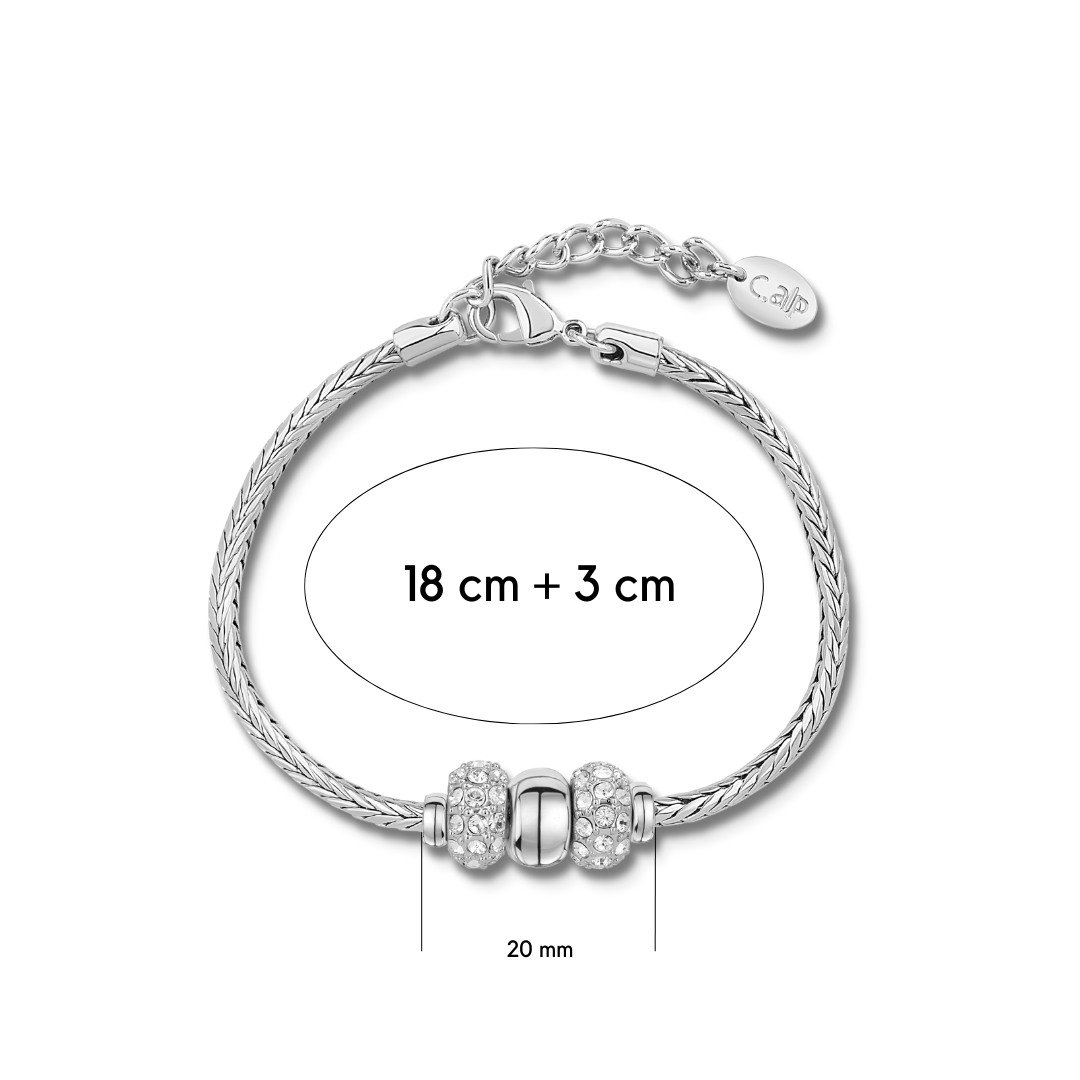 moving bead bracelet mit Maße