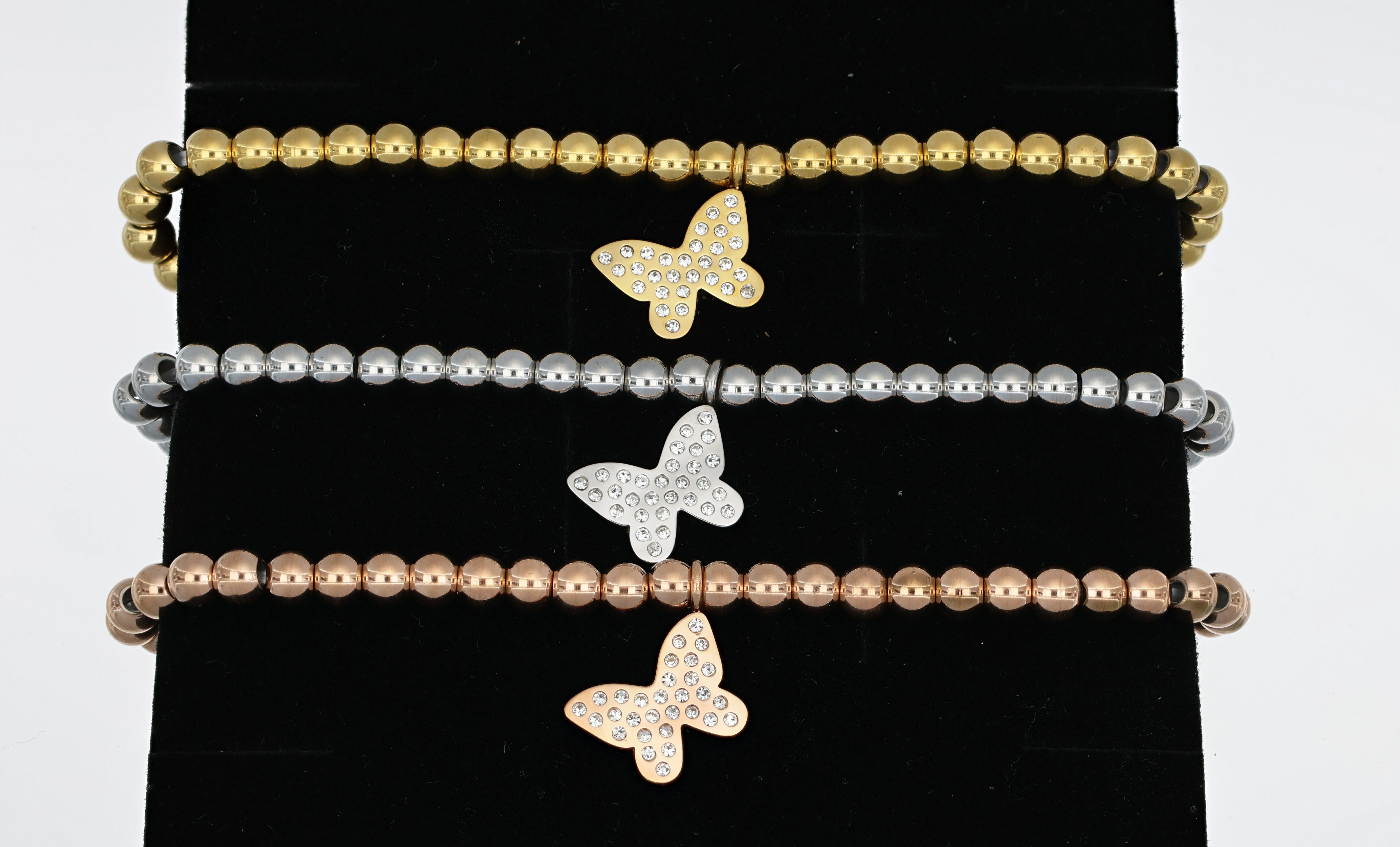 Butterfly guard bracelet in allen Farben
