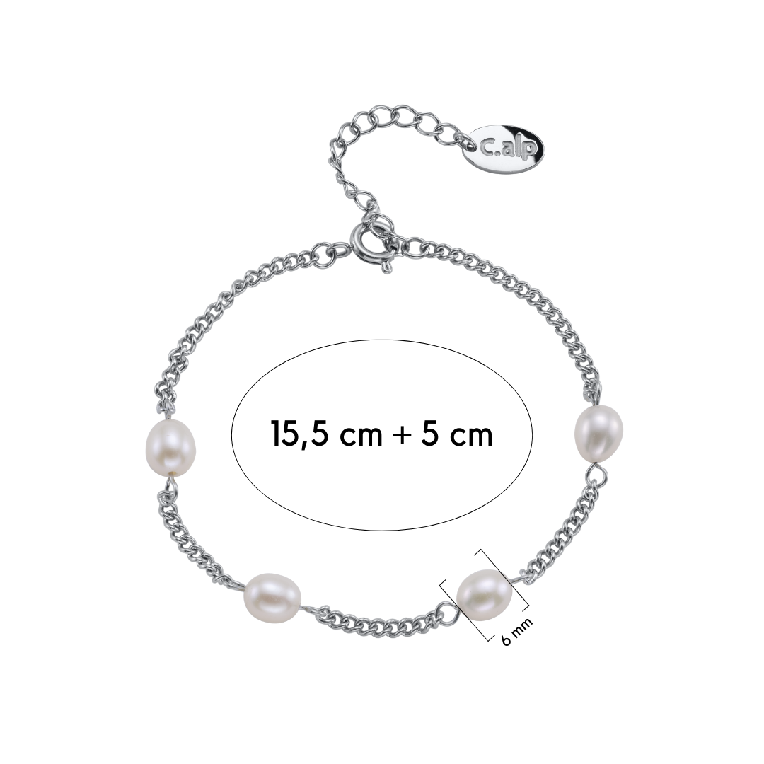 Tide pearl bracelet mit Maße