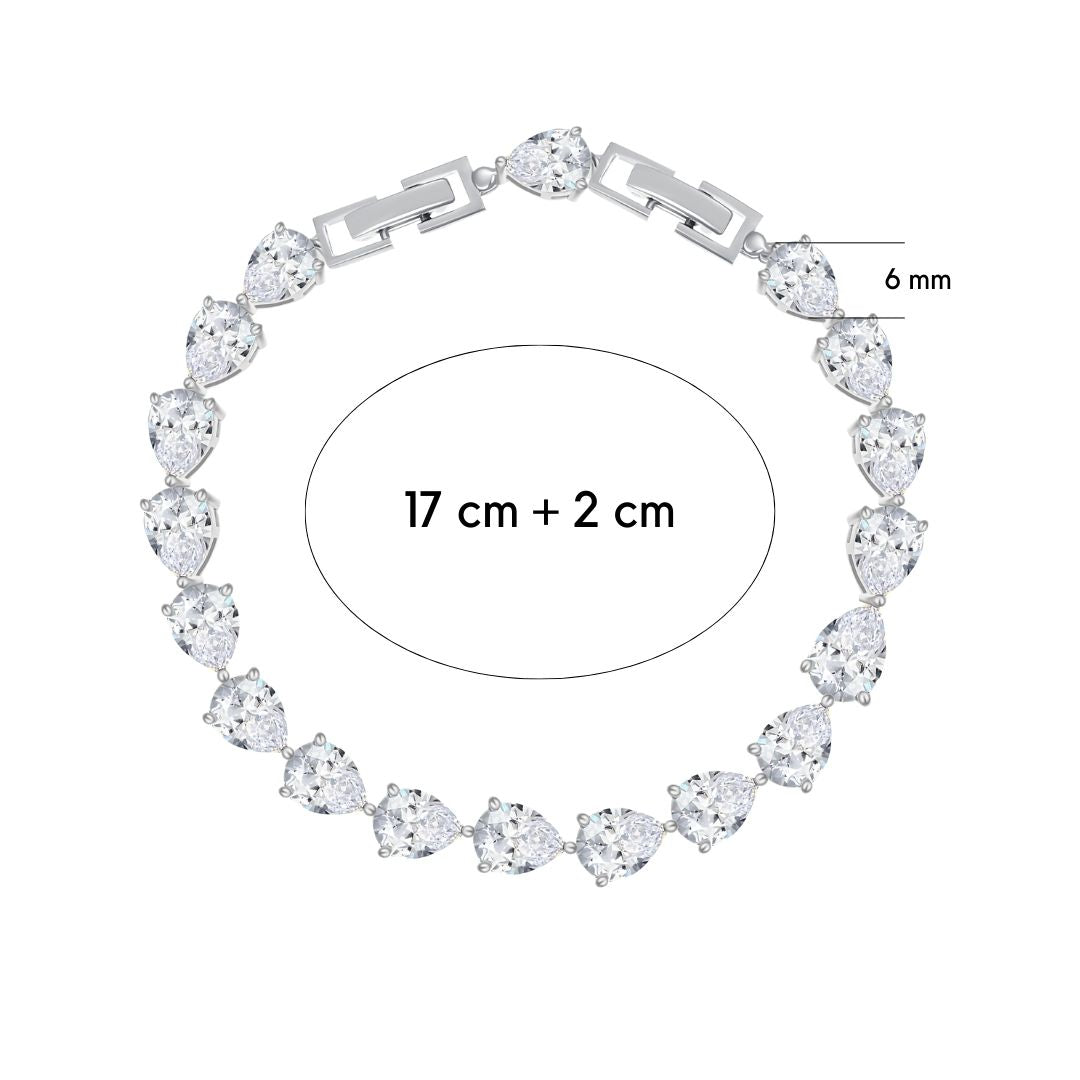 Droplet bracelet mit Maße