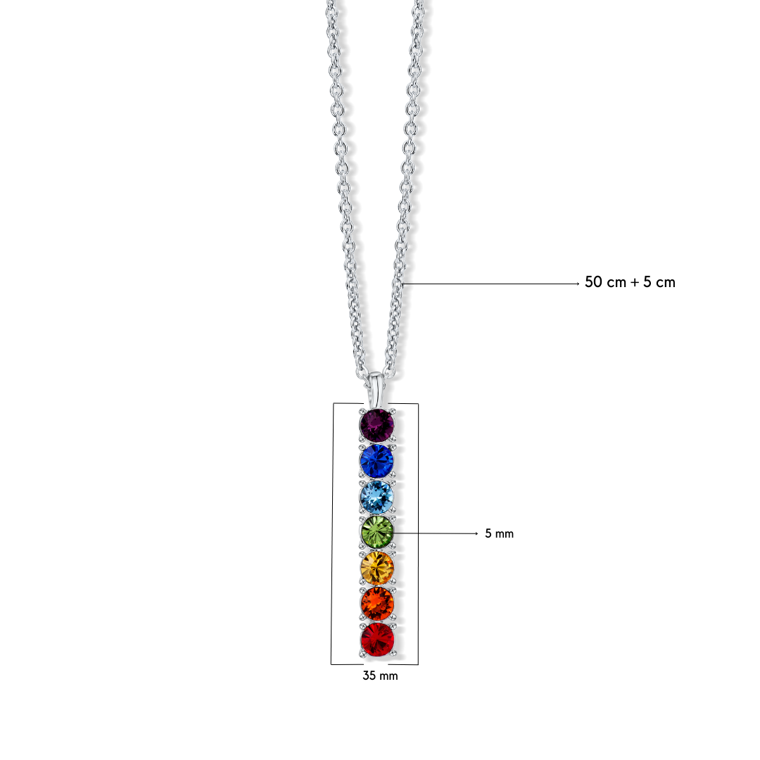 chakra pendant mit Maße