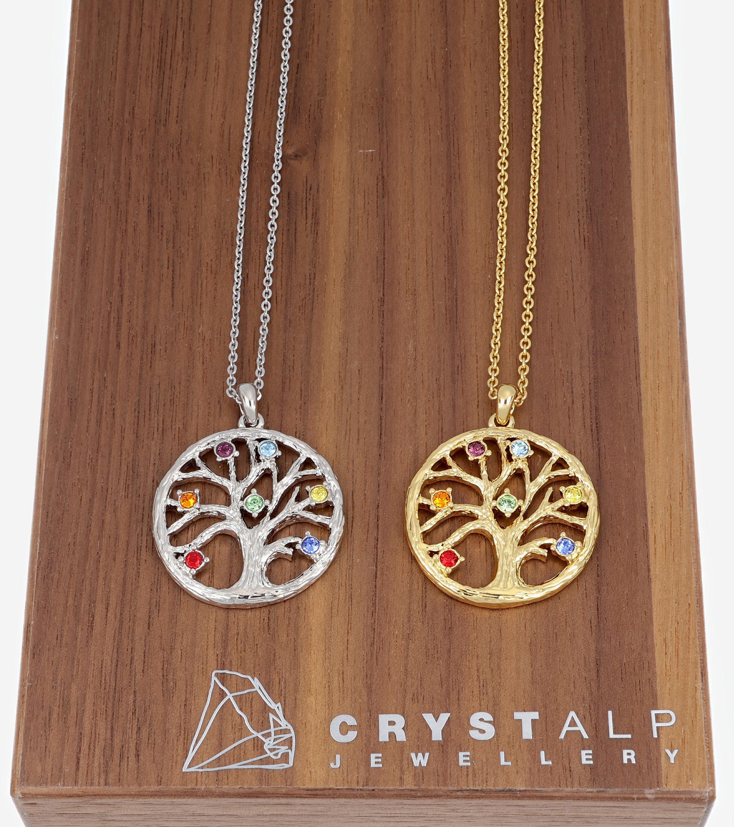 Chakra Tree Of Life pendant, beide Varianten
