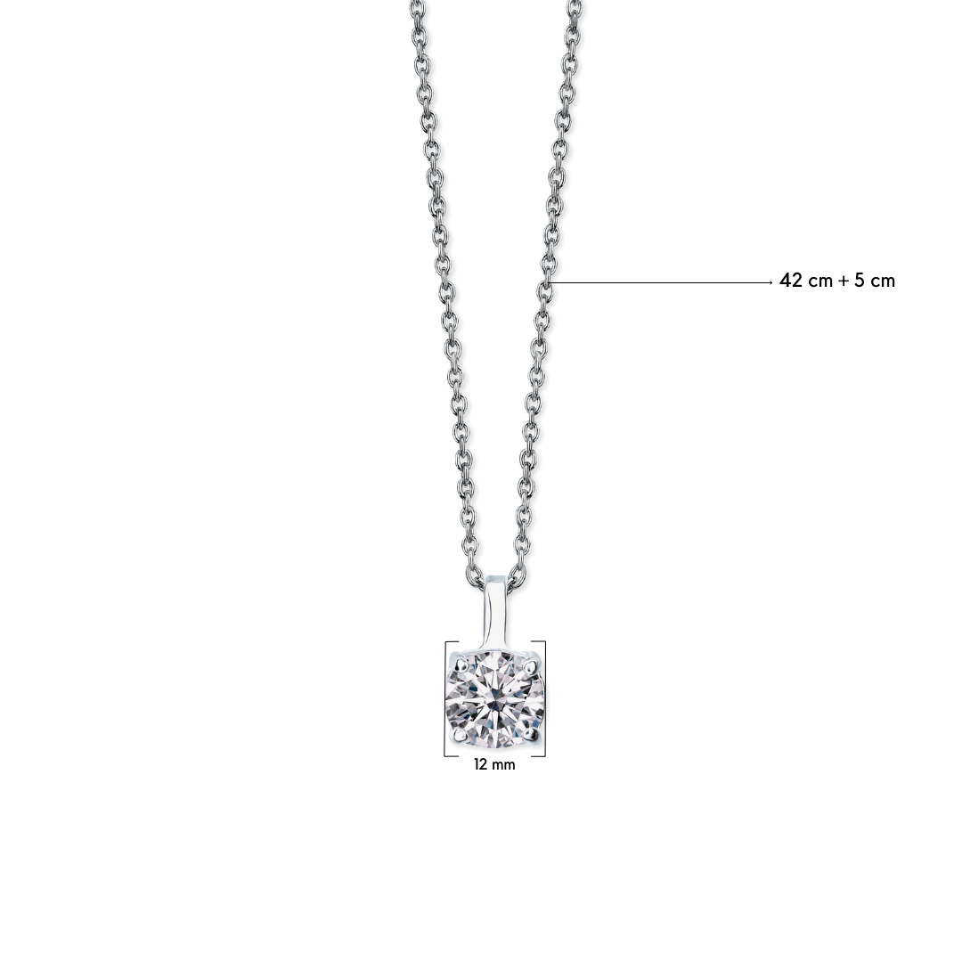 Straight Simplicity Pendant mit Maße