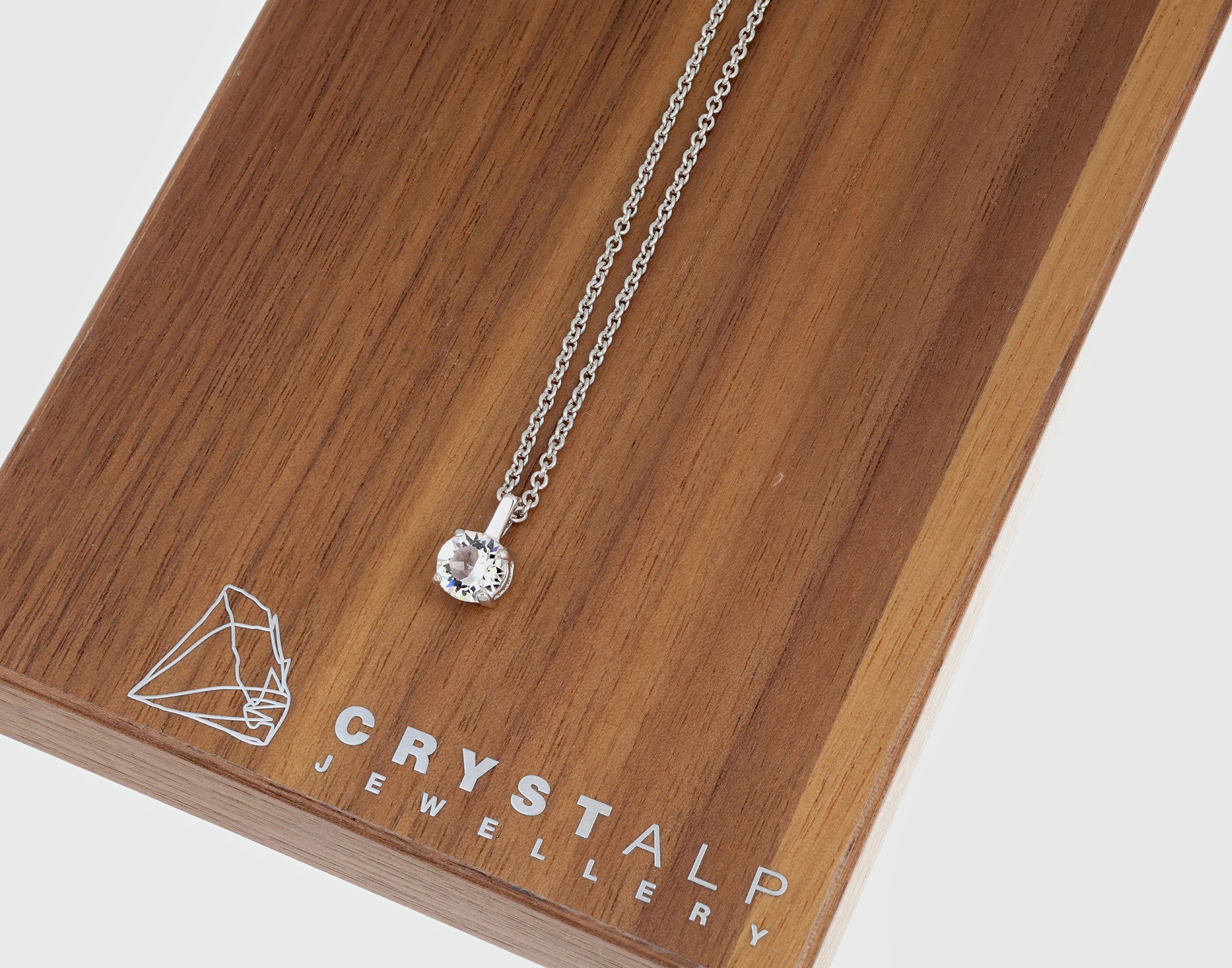 Straight Simplicity Pendant - crystalpjewelry