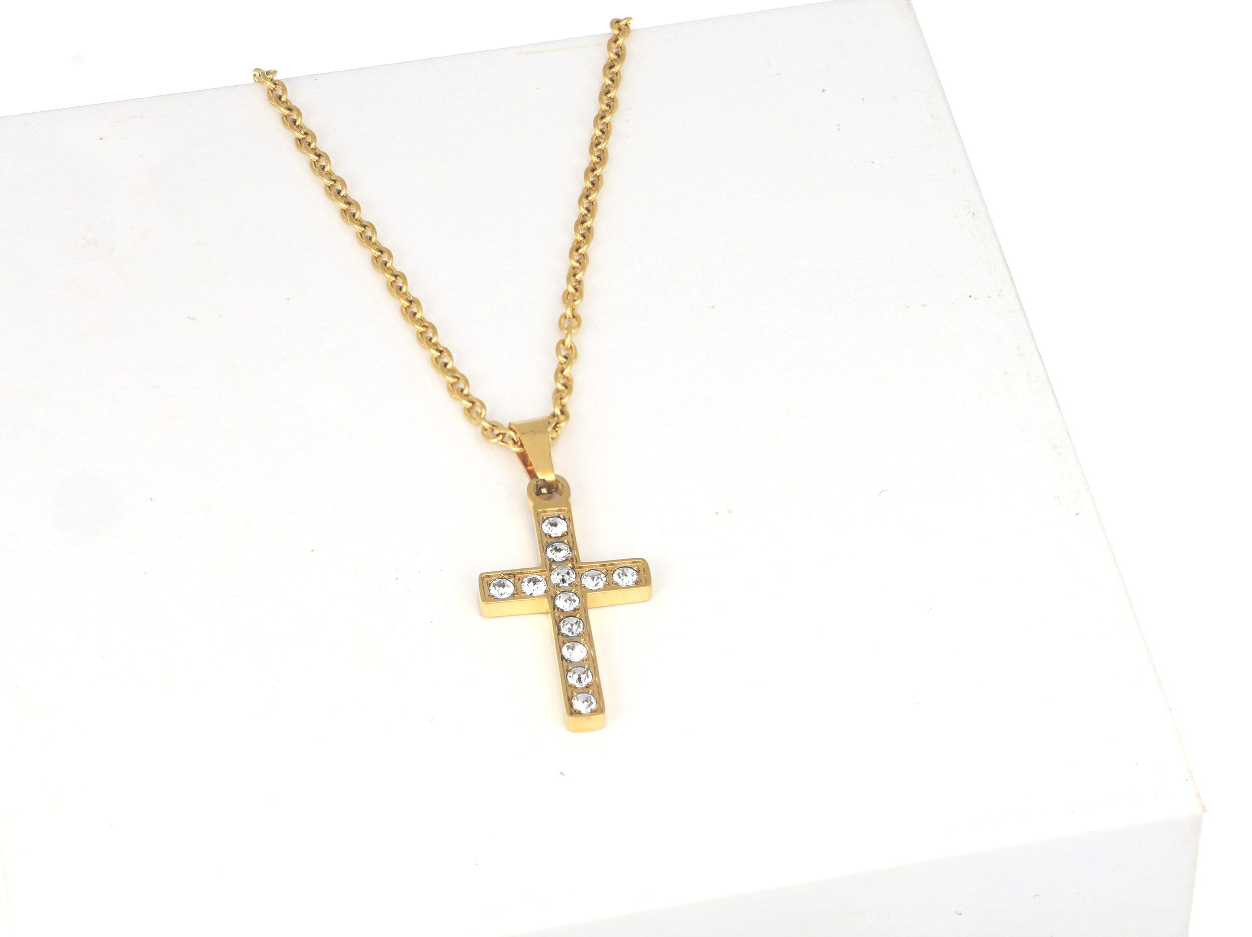 Small cross pendant - crystalpjewelry