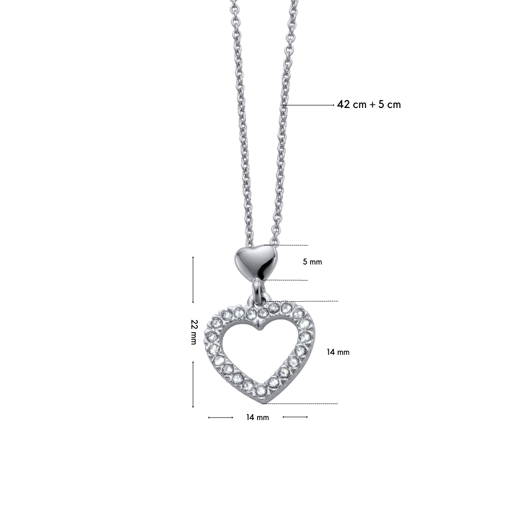 Amore Pendant mit Maße