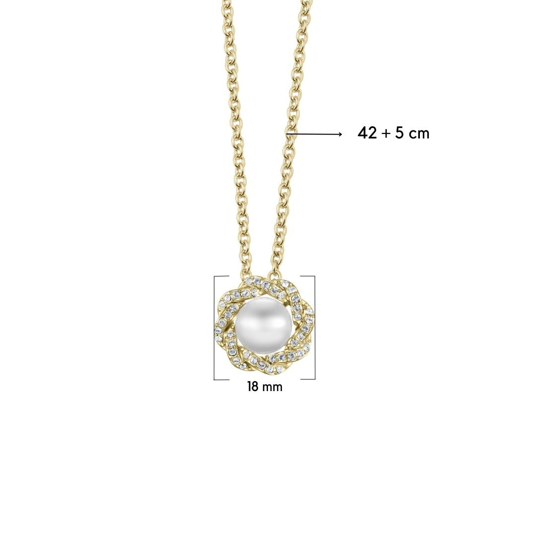 Rich pearl pendant mit Maße