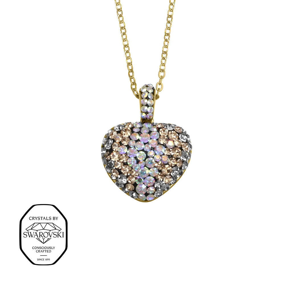 tender heart small pendant - crystalpjewelry