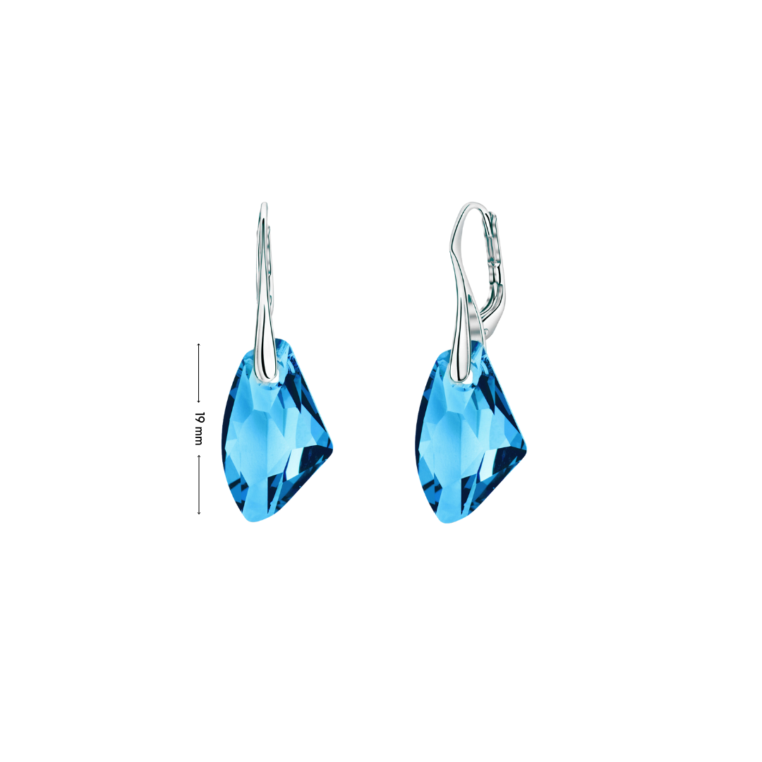 hannah silver earrings mit Maße