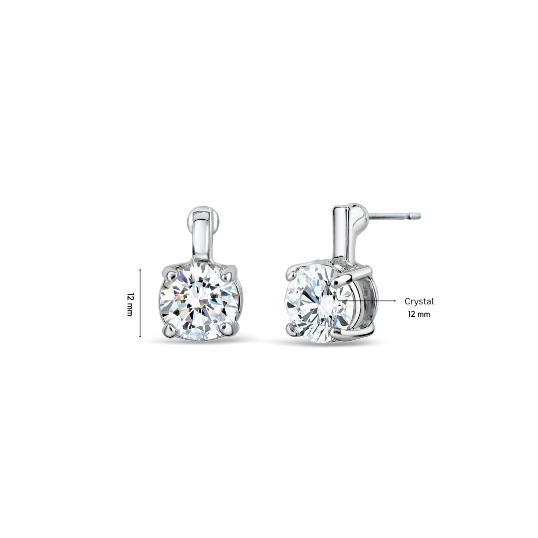 Straight Simplicity Earrings mit Maße