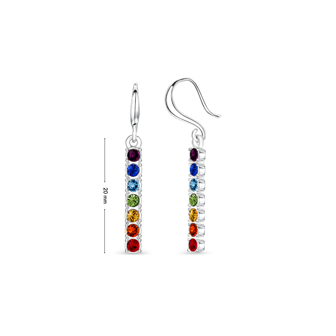 Chakra Earrings mit Maße
