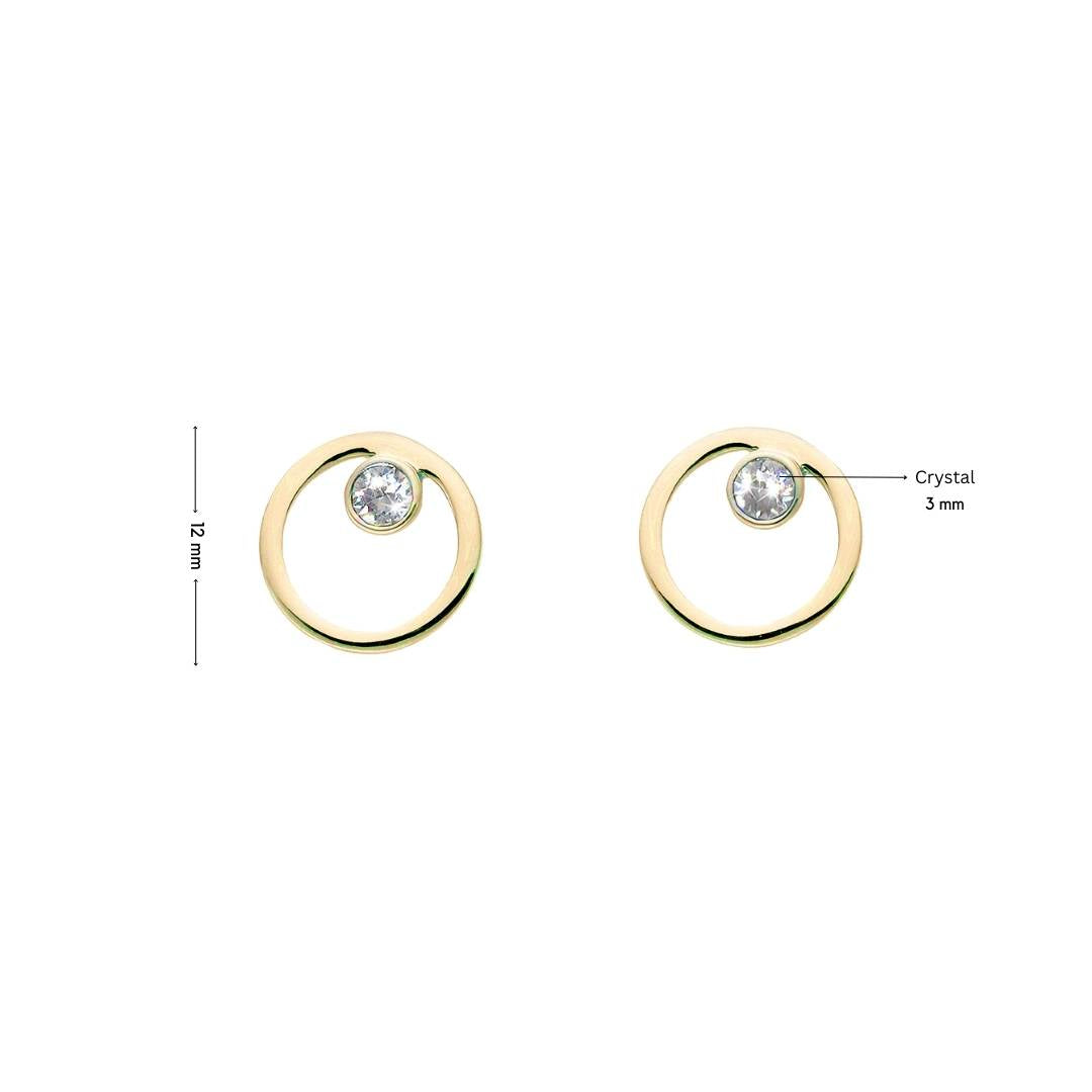 Mirage pin earrings mit Maße