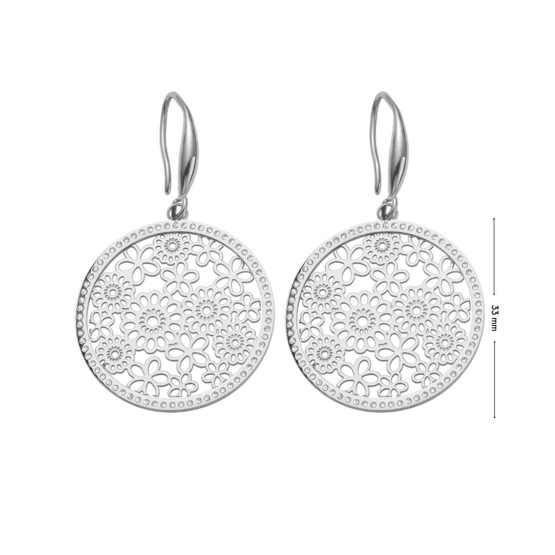 Nova earrings mit Maße