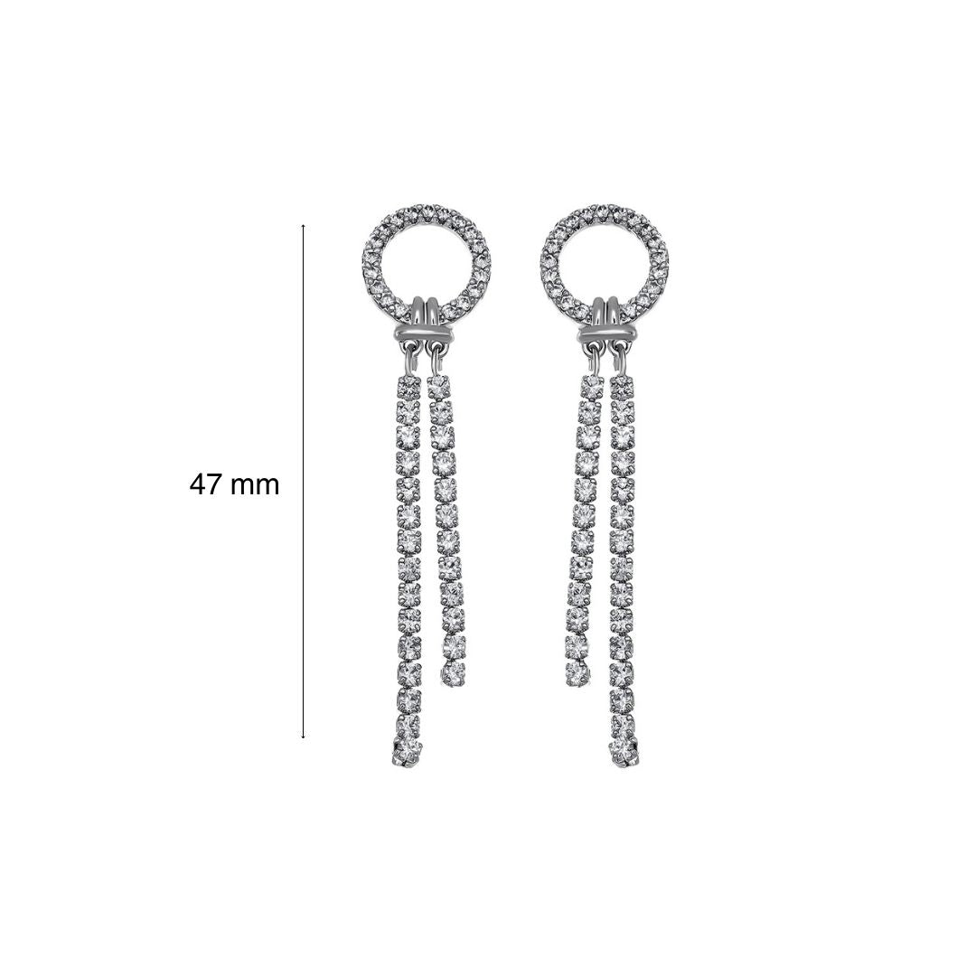 Cascade earrings mit Maße