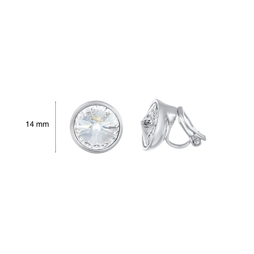 Rivoli clip earrings Maße