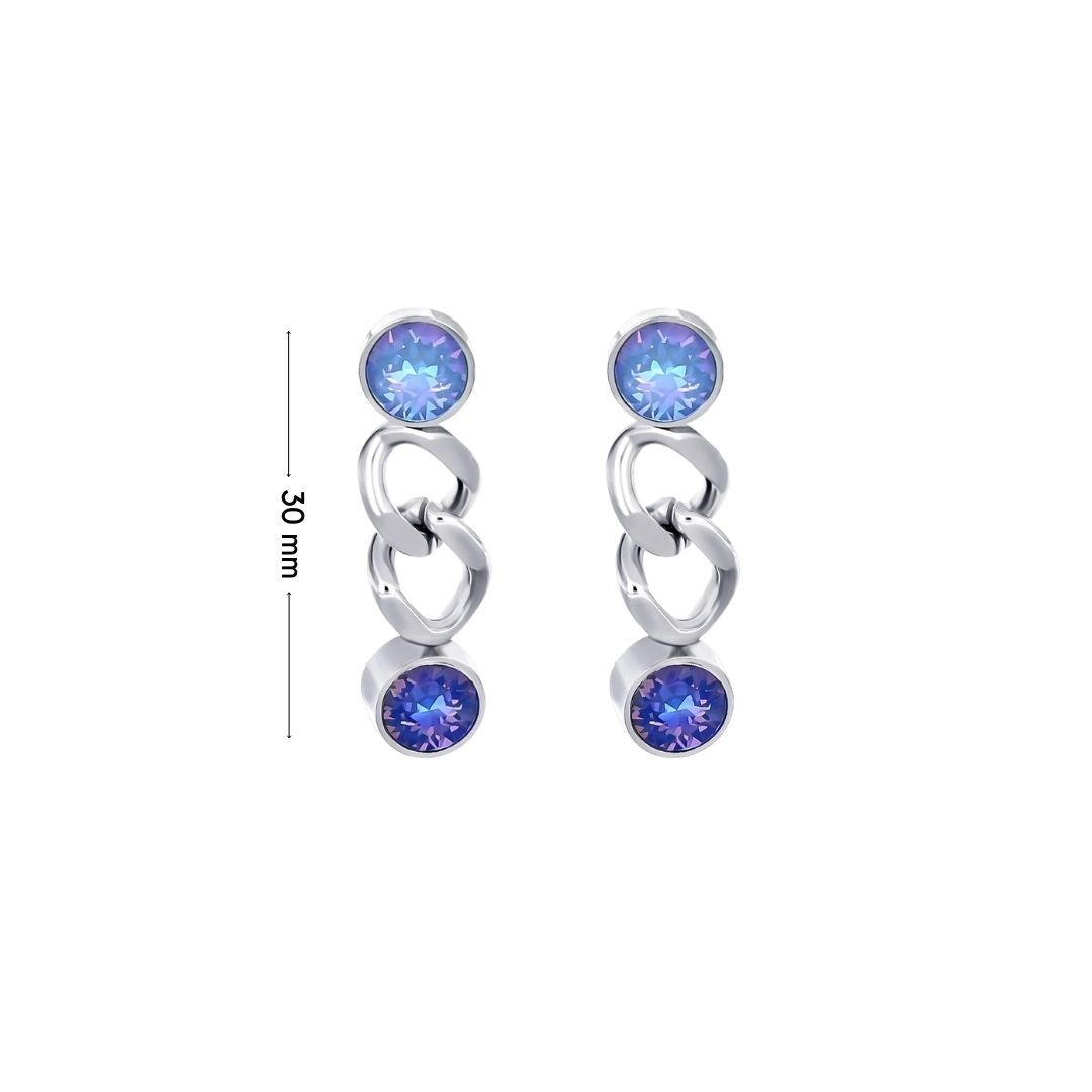 Solara earrings mit Maße