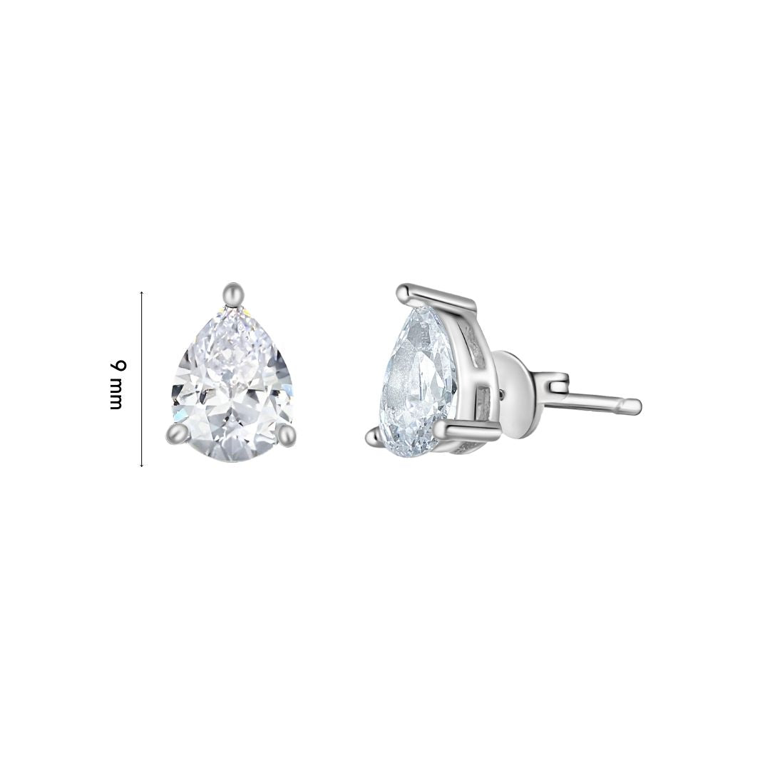 Droplet earrings mit Maße