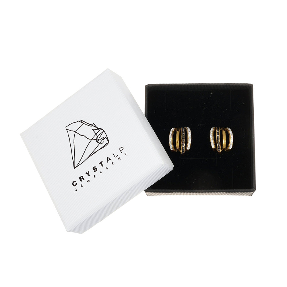 noir et lumiere earring