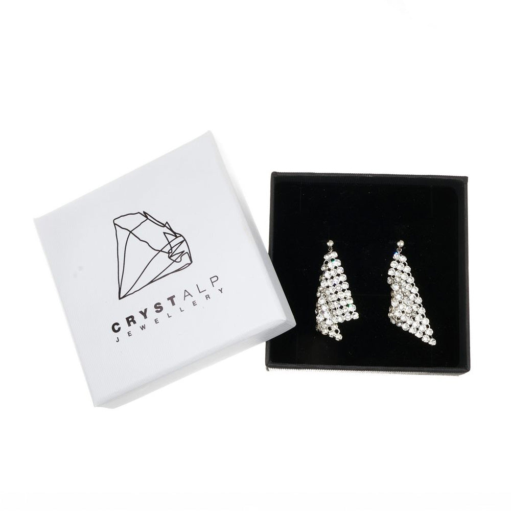 I love J earrings small