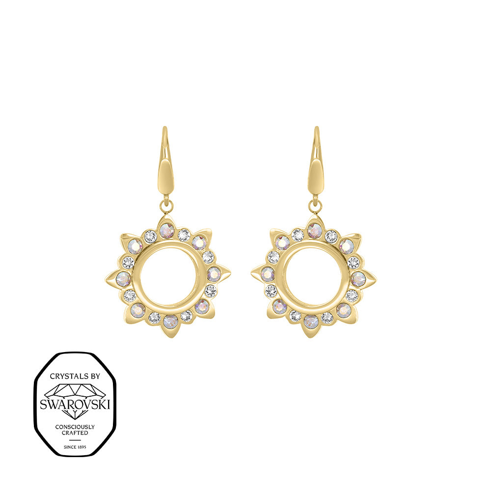 sunset hanging earrings - crystalpjewelry