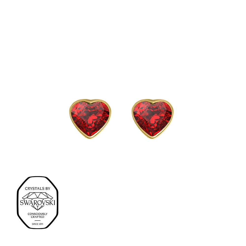 ibiza love pin earring - crystalpjewelry