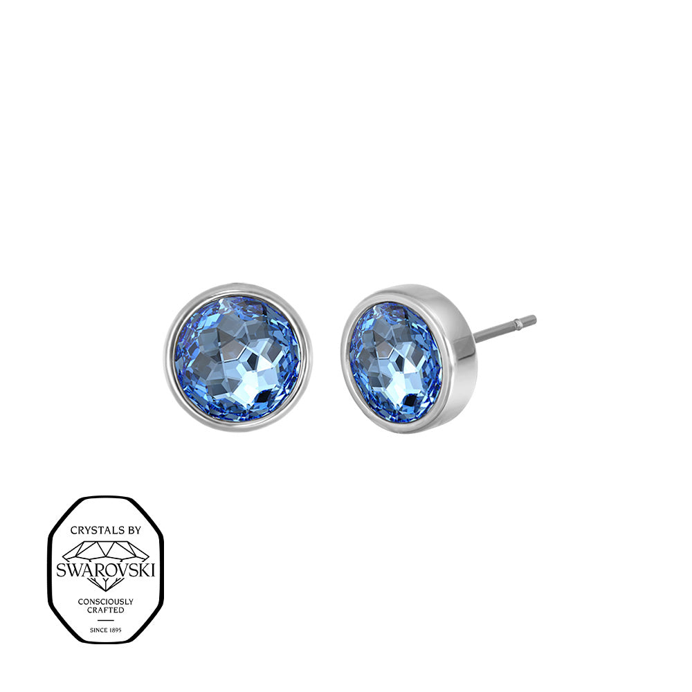 ibiza simple pin earrings - crystalpjewelry