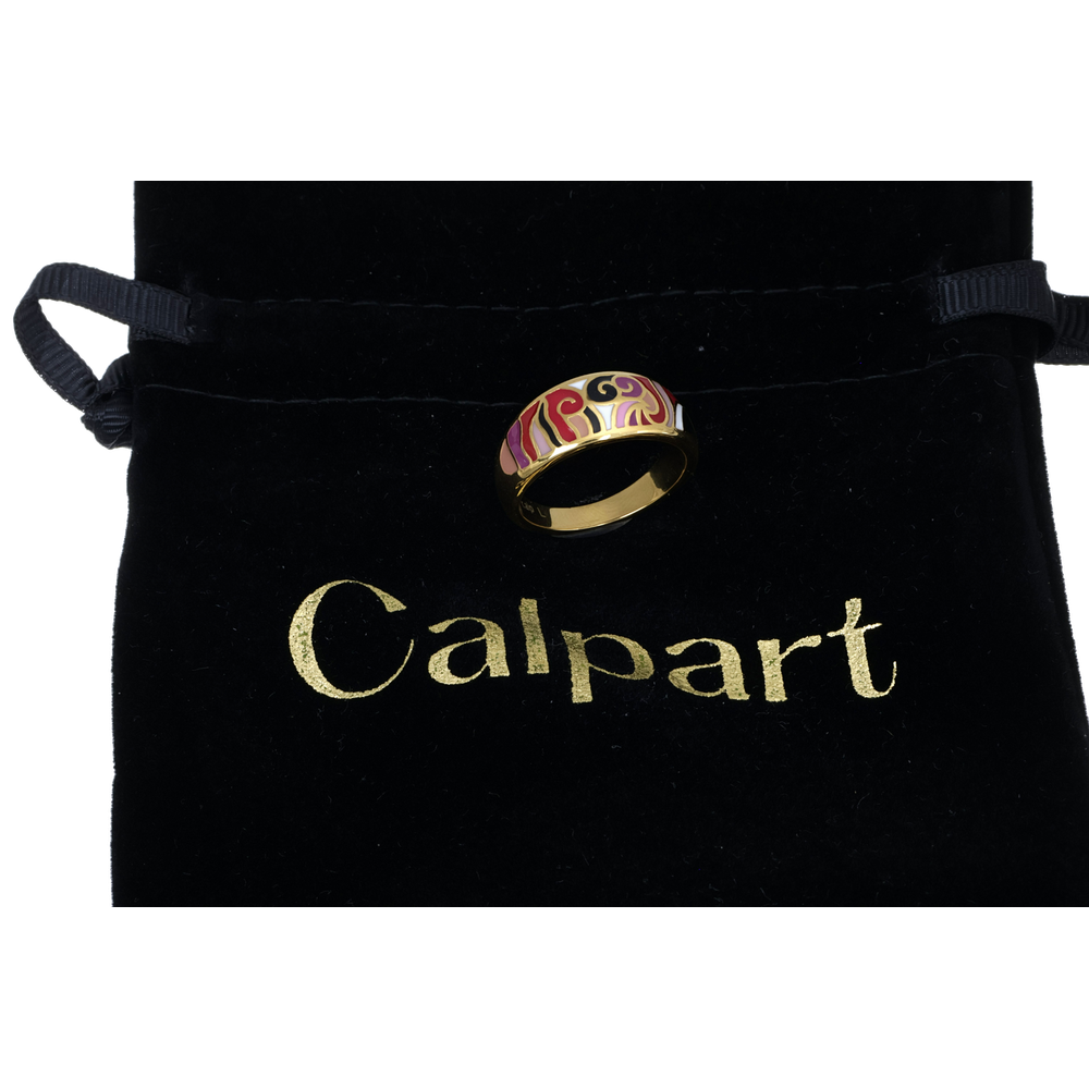Hygieia Goddess of Health Ring – vergoldeter Edelstahlring