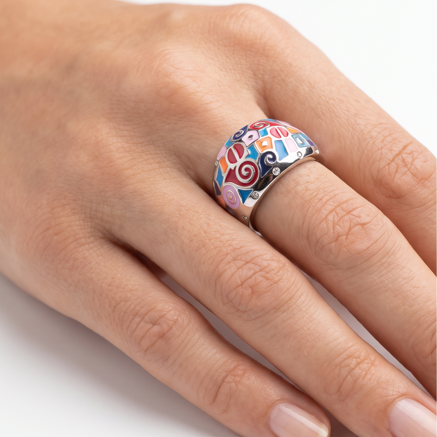 Window ring - crystalpjewelry