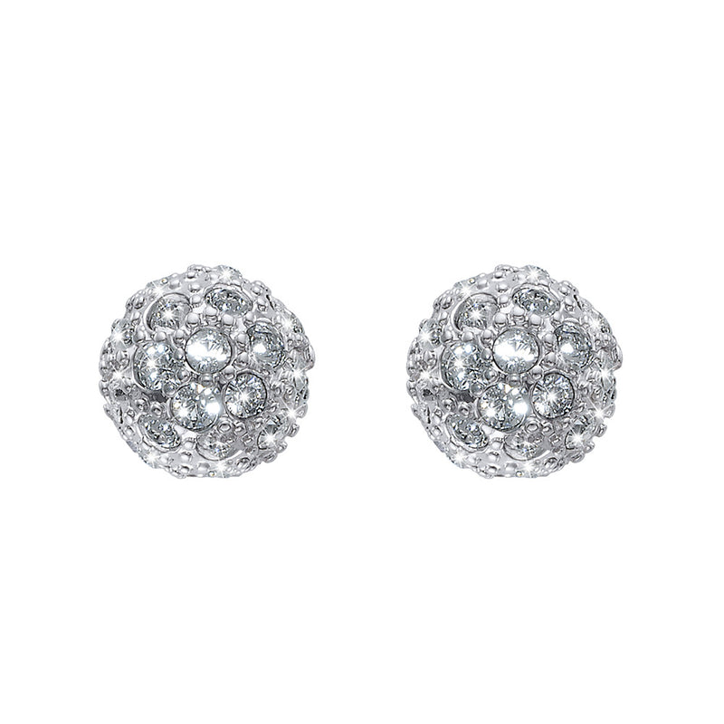 Paveé Ball Pin Earrings