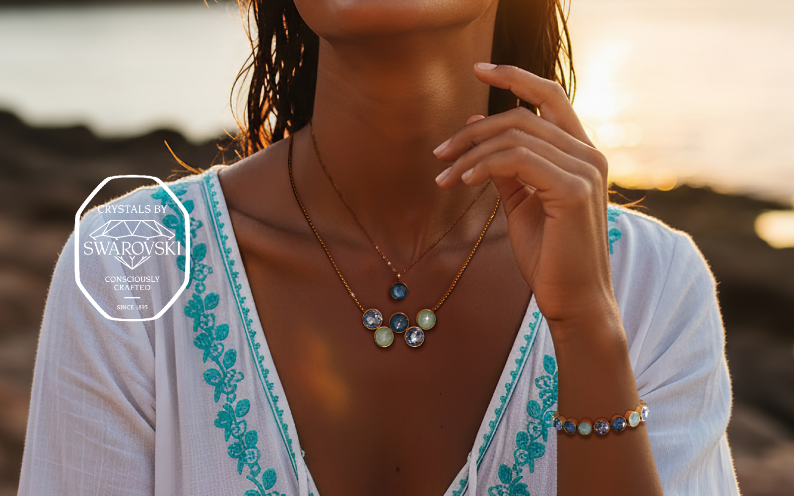 Edle Anhänger und Halsketten