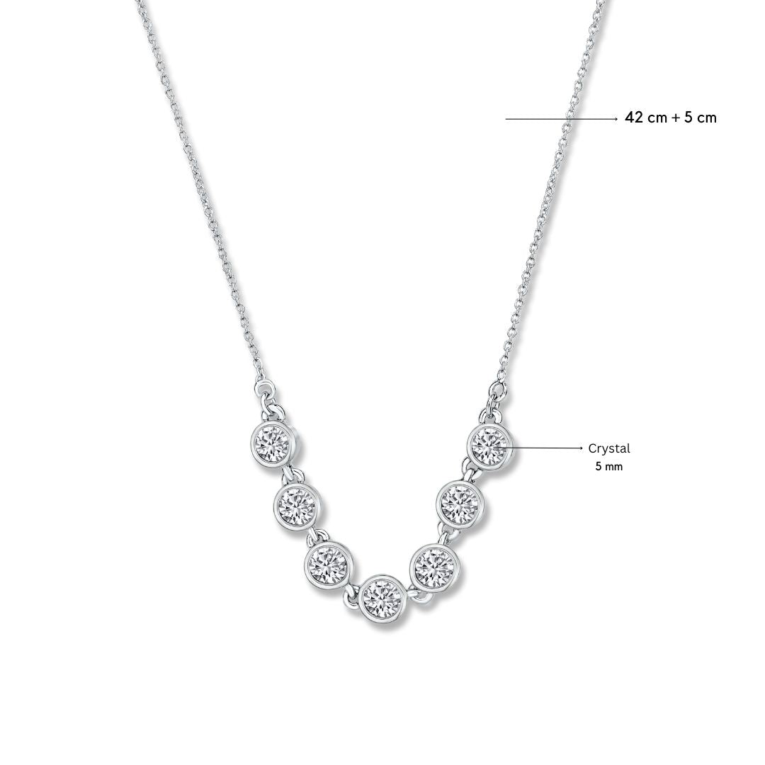 Tennis necklace - crystalpjewelry