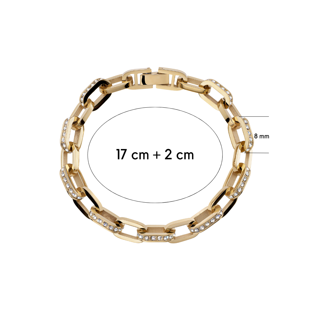 touch link armband - crystalpjewelry