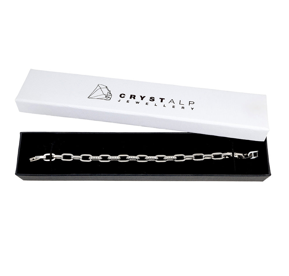 touch link armband - crystalpjewelry