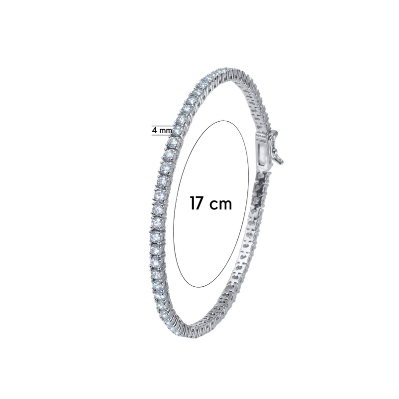 Bracciale in argento tesoro