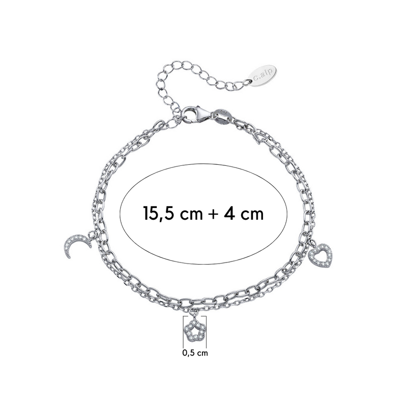 Nature Silver Bracelet