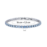 Brilliant shine 4mm bracelet