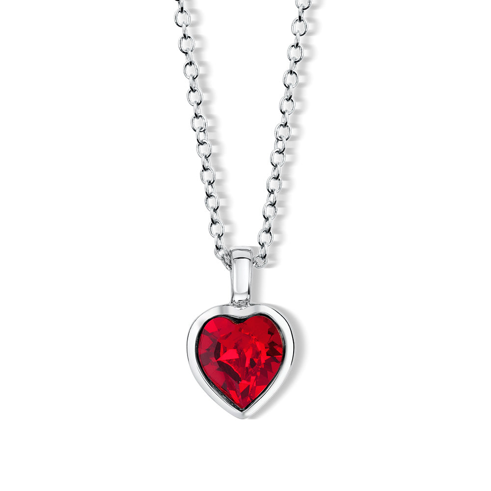 honey heart pendant - crystalpjewelry