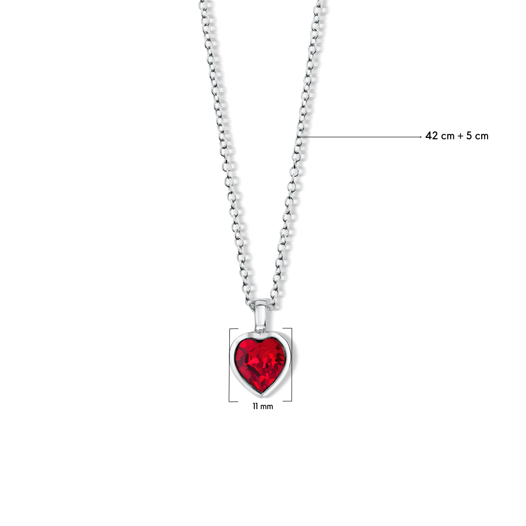 honey heart pendant - crystalpjewelry