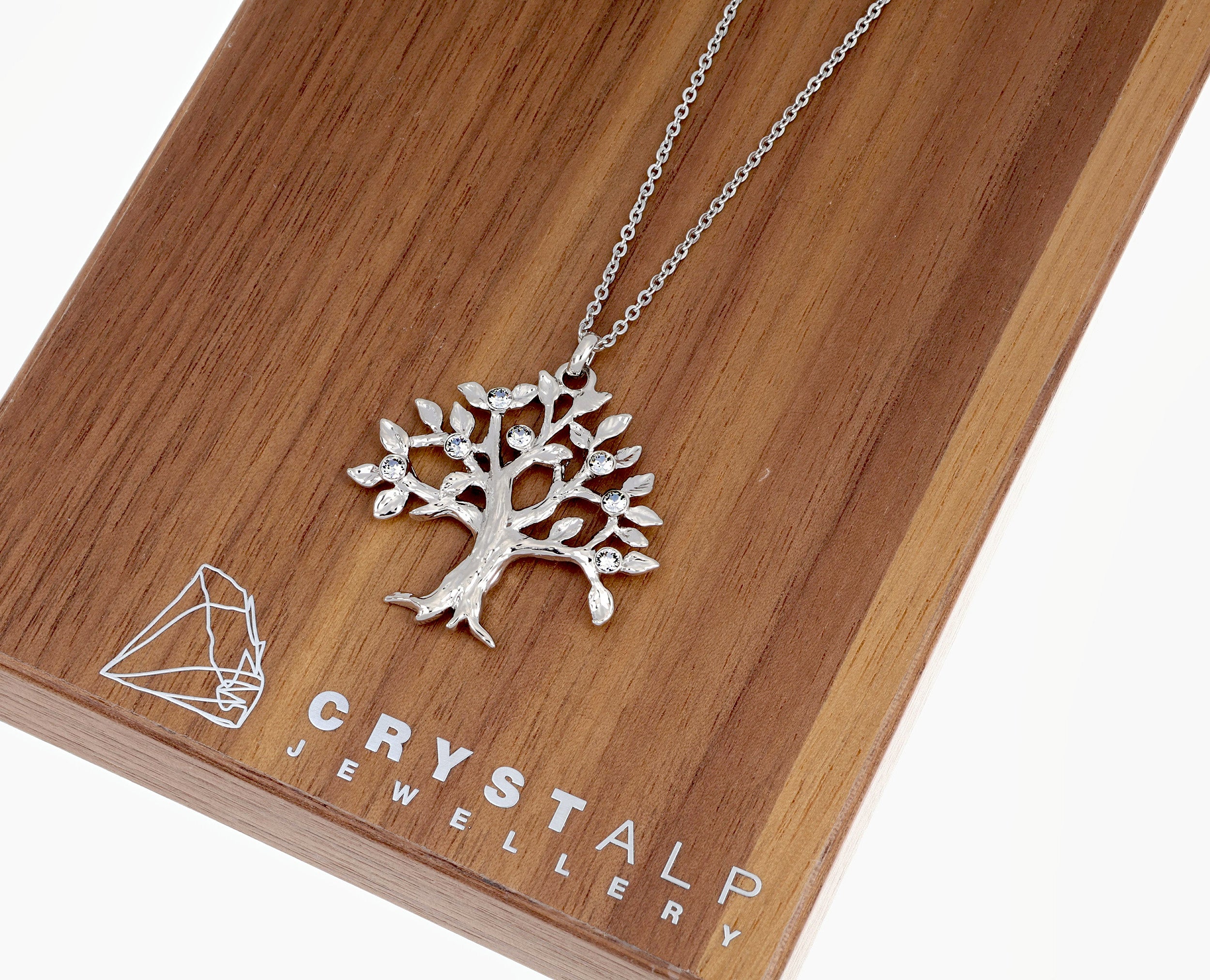 natural tree of life pendant - crystalpjewelry