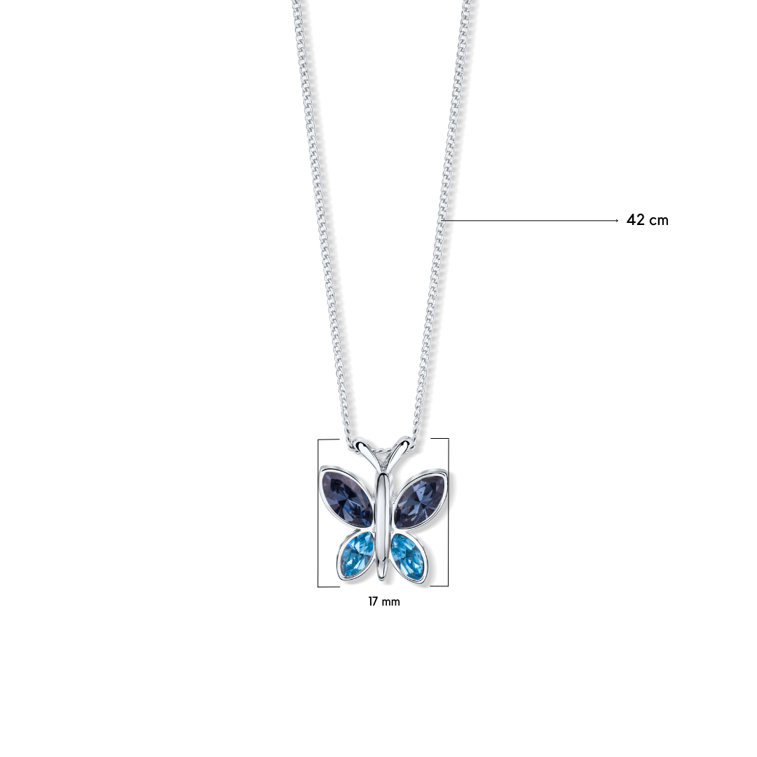 Sweet Butterfly Pendant - crystalpjewelry